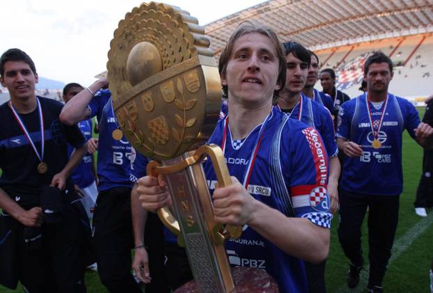 ARHIVA - Split: Modri u dva susreta nadjačali Hajduk u finalu te osvojili 9. naslov u Kupu 