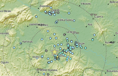 Novi potres od 3,2 Richtera pogodio je Glinu: 'Jako je ljuljalo. Nije dugo ovako bilo'