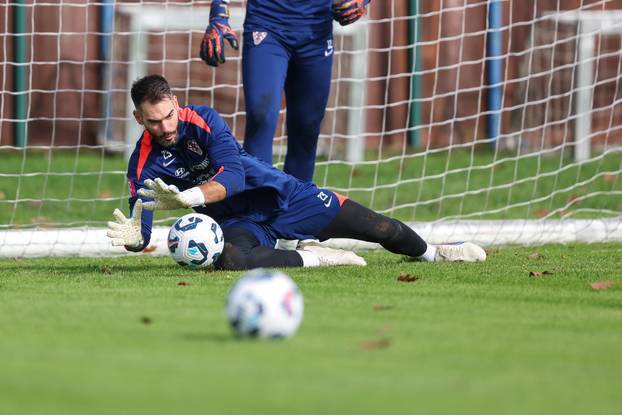 Zagreb: Trening hrvatske nogometne reprezentacije