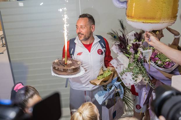 Doček olimpijaca u Zračnoj luci Split