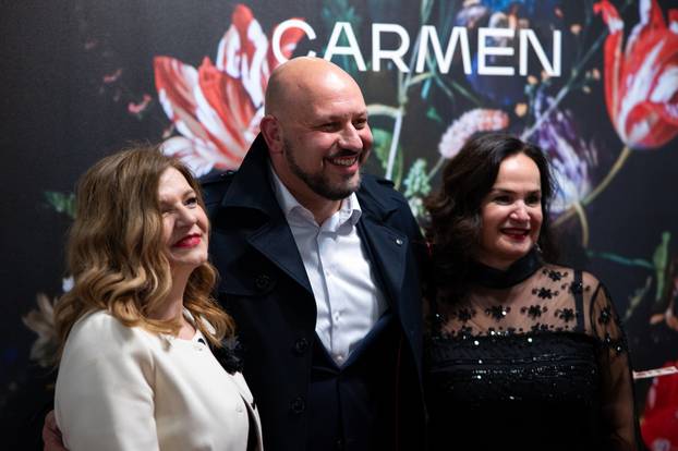 Zagreb: Poznati na premijeri opere „Carmen”