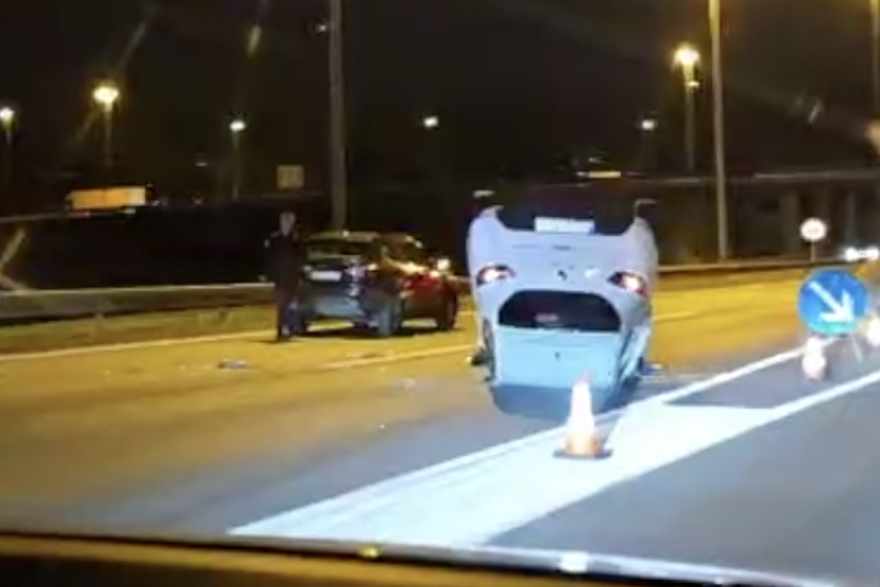 Prometna nesreća u Zagrebu