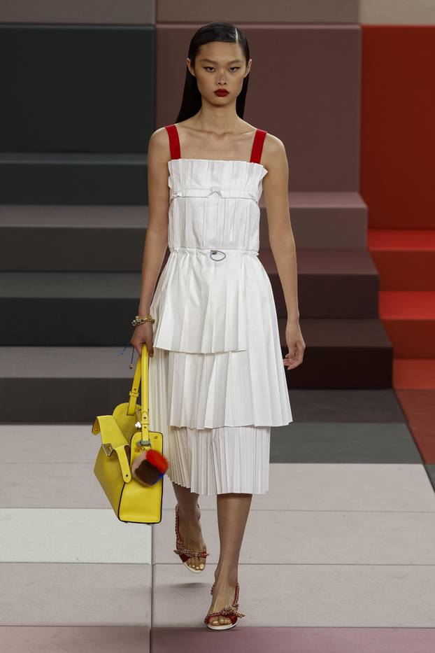 FENDI Spring-Summer 2026 runway during Milan Fashion Week on September 2025 - Milan, Italy, 24/09/2025