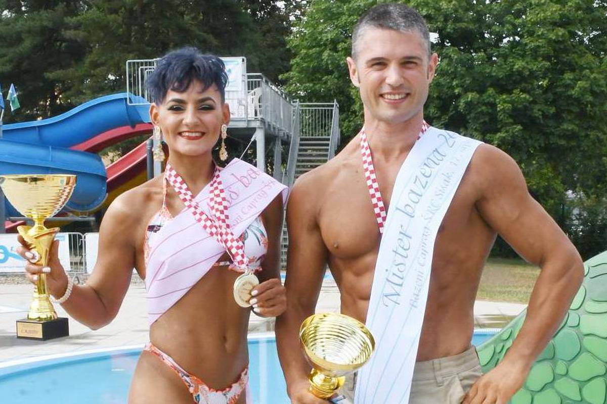 Vrelo u Sisku: Martin i Maruška postali su mister i miss bazena