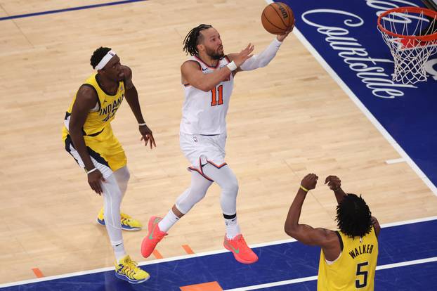 NBA: Playoffs-Indiana Pacers at New York Knicks
