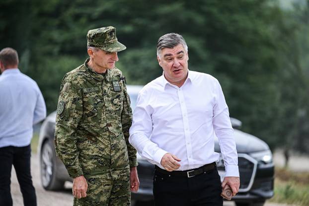 Slunj: Uzvanici na međunarodnoj vojnoj vježbi "Borbena moć 26"