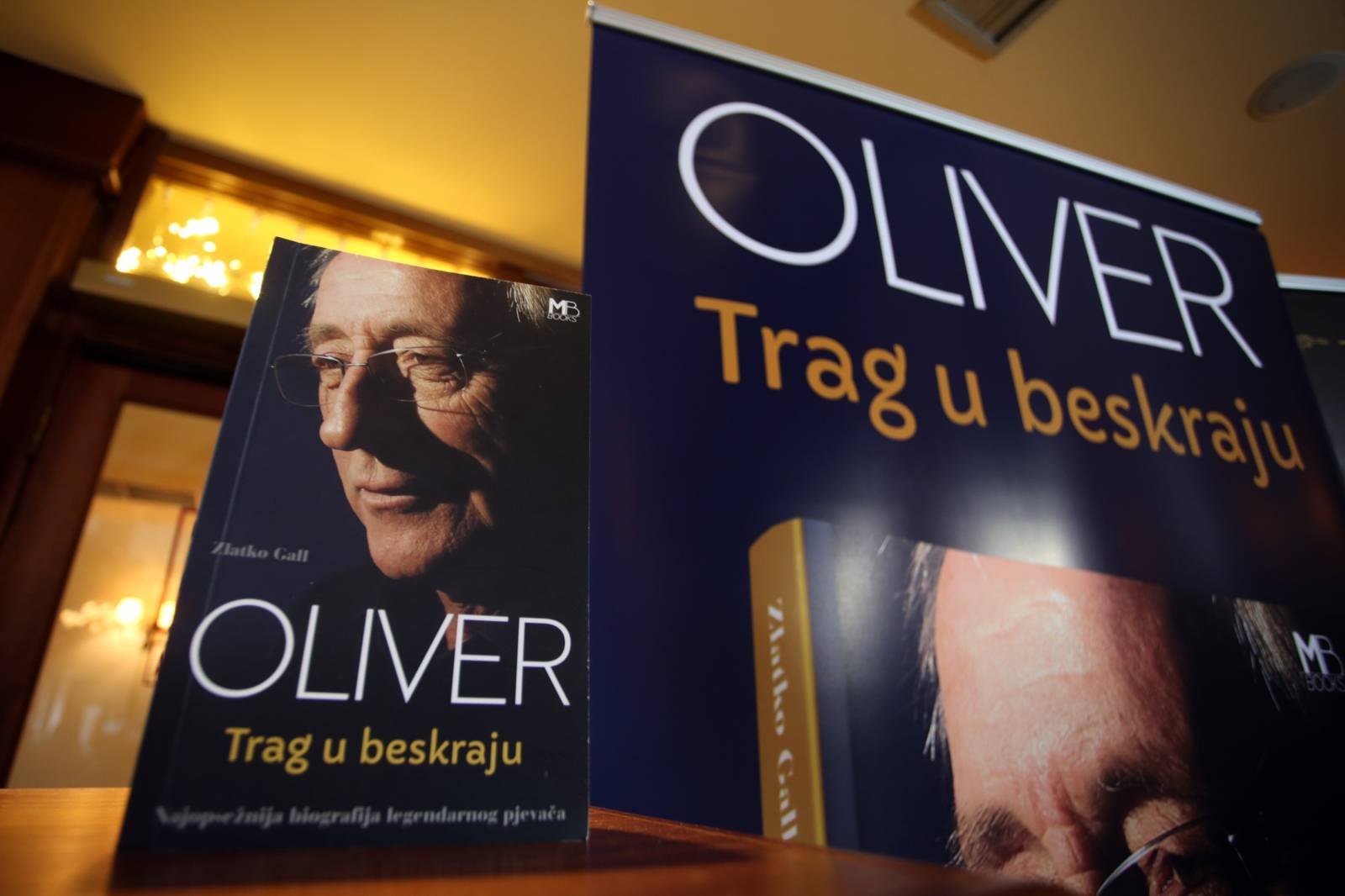 Split: Promocija knjige splitskog glazbenog kritičara Zlatka Galla "Oliver - Trag u beskraju"