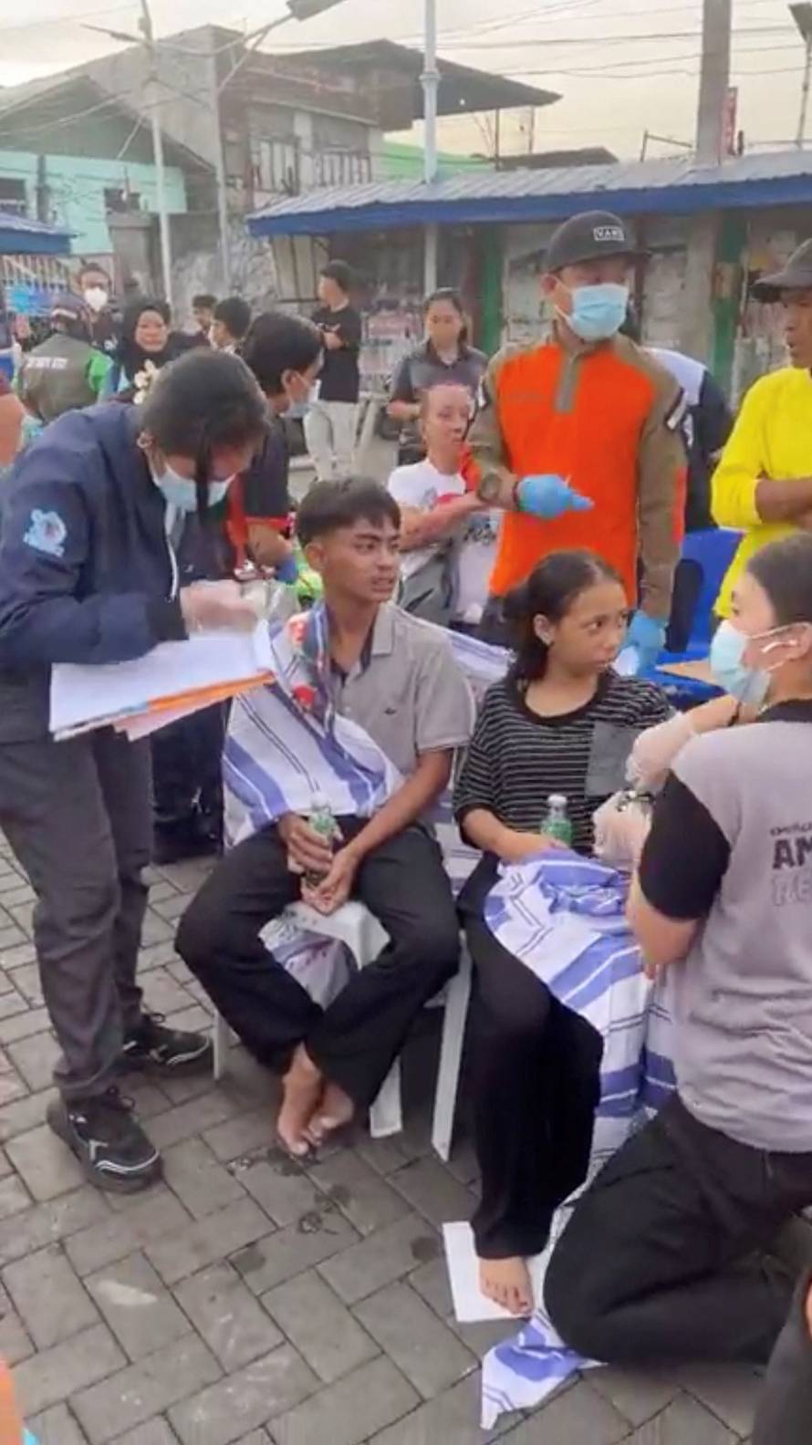 Emergency operations as victims of ferry capsize arrive in southern Philippines port