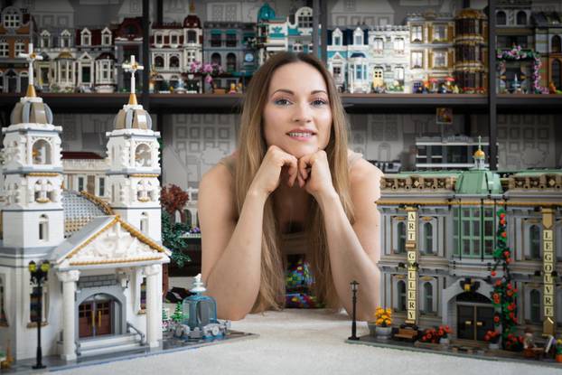 Zagreb: Pamela Ramljak izrađuje modularne građevine od LEGO kockica