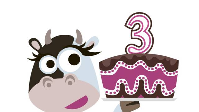 Redizajnom portala Zdrava Krava proslavila 3. rođendan!