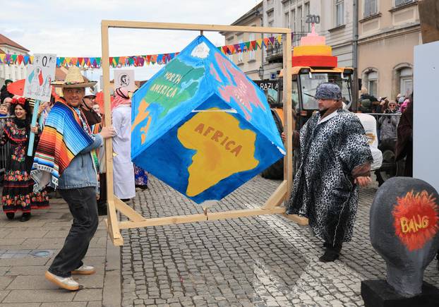 Velika povorka maskiranih grupa na 200. Samoborskom fašniku