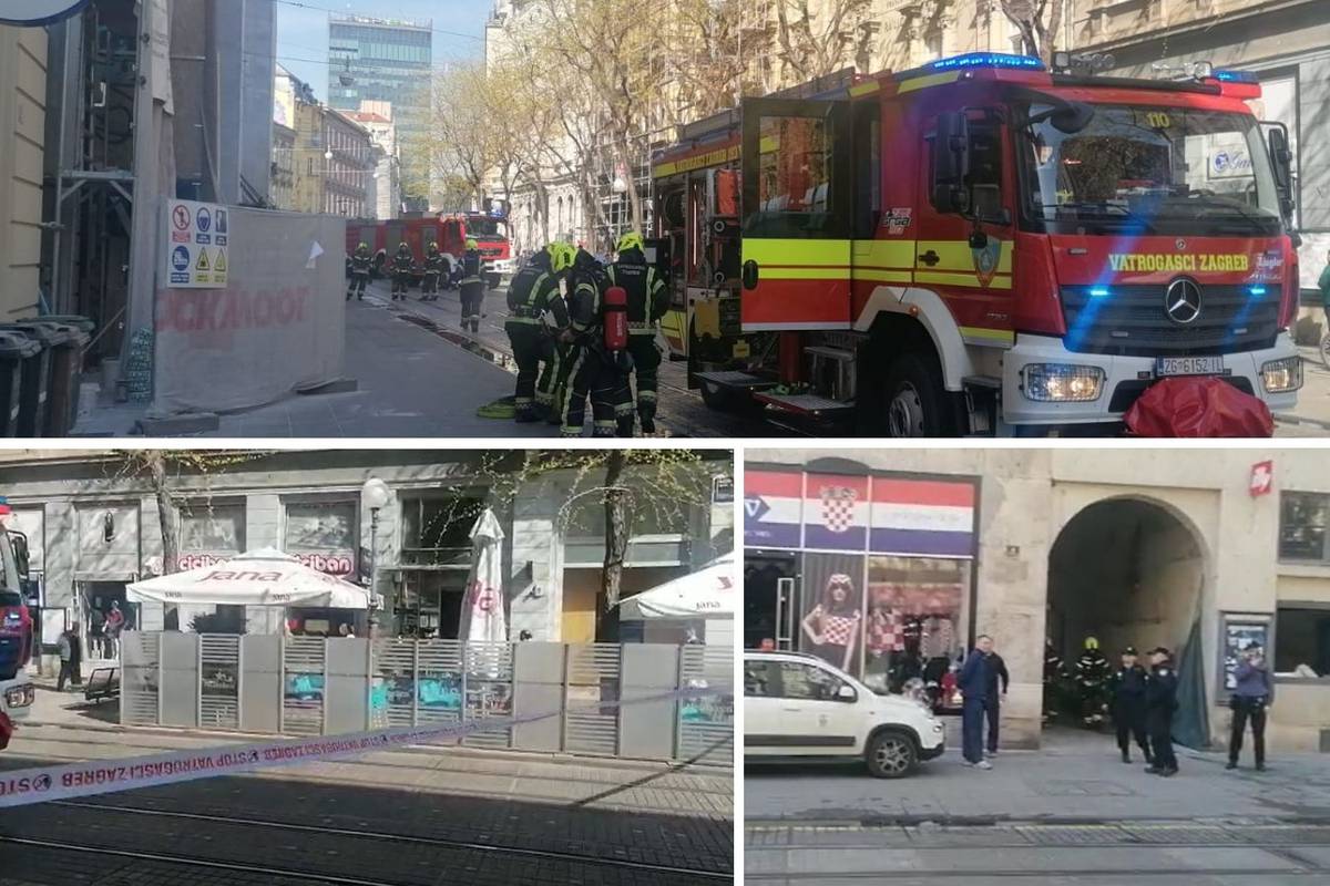 VIDEO Požar plinske instalacije u Jurišićevoj ulici: 'Bio je kaos'