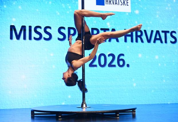 FOTO Špaga, skok, kolut! Evo kako se zagrijavaju djevojke u finalu izbora za Miss sporta