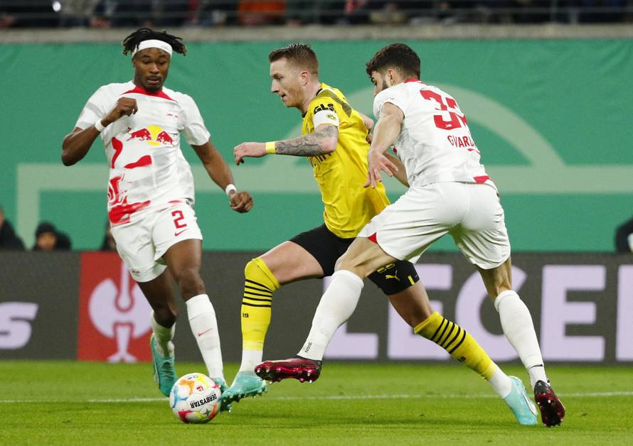 DFB Cup - Quarter Final - RB Leipzig v Borrusia Dortmund