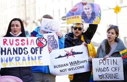Prosvjednici na ulicama Varšave: 'Ne dirajte Ukrajinu!'