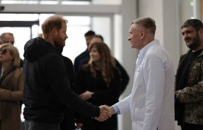 Princ Harry u Lvivu posjetio ranjene ukrajinske veterane