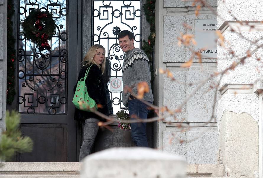 Ivica i Elin su došli s cvijećem: Janica je imala tešku trudnoću