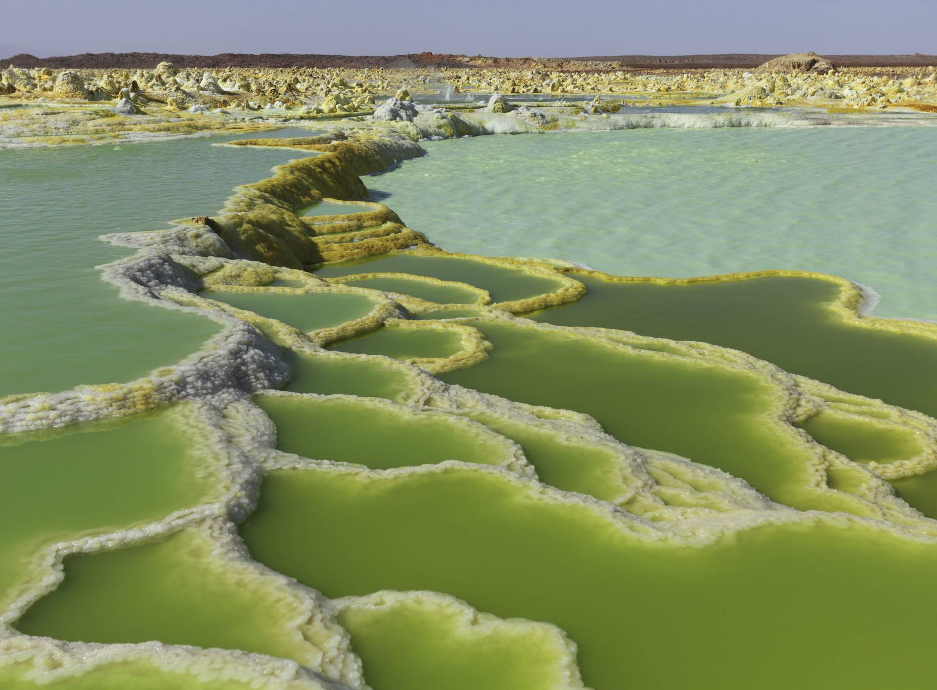 Dallol Volcano  Danakil depression  Ethiopia