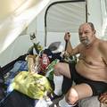 Ivan (63): Živim u šatoru na Bundeku; Ministarstvo: 'Poslali smo preporuku da dobije stan'