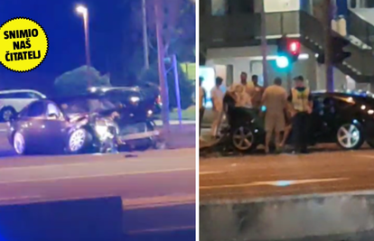 VIDEO Krš i lom u Zagrebu: Četvero ozlijeđenih u sudaru