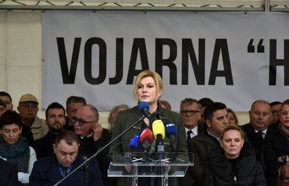 Kolinda na otvorenju vojarne u Puli: 'Vojska se vratila u Istru'