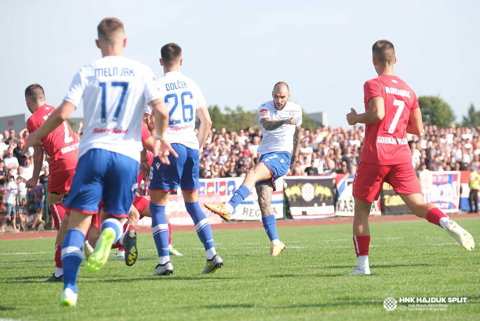 VIDEO Fešta u Sl. Brodu pred 6000 gledatelja: Hajduk zabio šesticu za 11. pobjedu u nizu