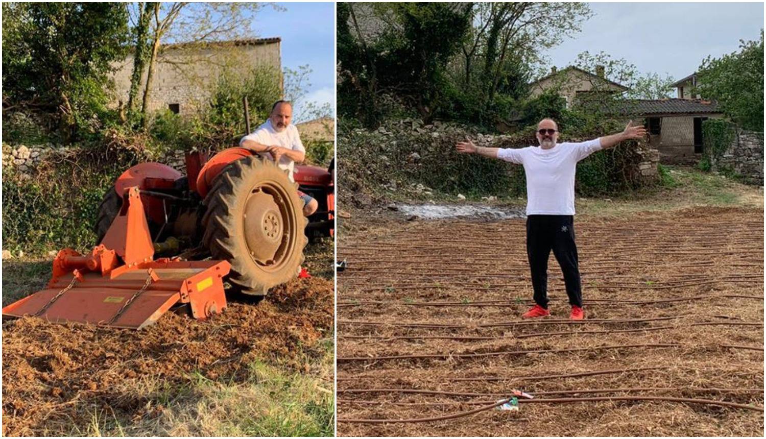 Tony i Duda obrađuju njivu: Od malih nogu mi je polje u krvi...