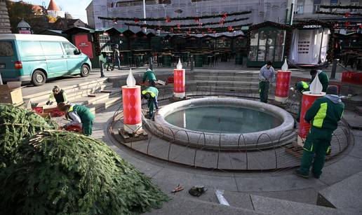 FOTO Skoro sve je ve&cacute; na svom mjestu! Pogledajte Zagreb uo&ccaron;i otvorenja Adventa