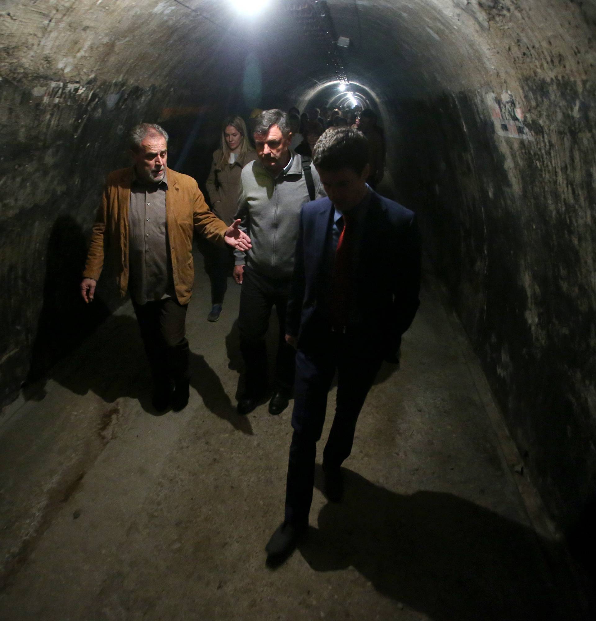 Turistička atrakcija: Bandić je otvorio radove na tunelu Grič