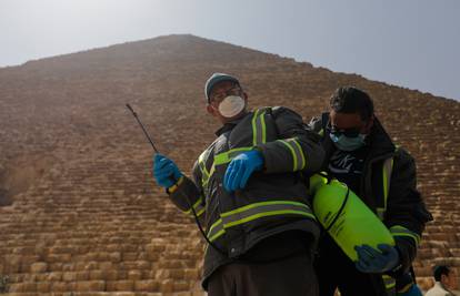 Korona virus natjerao Egipćane na dubinsko čišćenje piramida