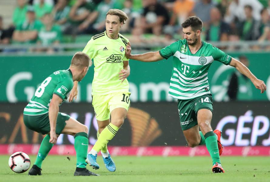 Budimpešta: Uzvratna utakmica 3. pretkola Lige prvaka između Ferencvarosa i Dinama