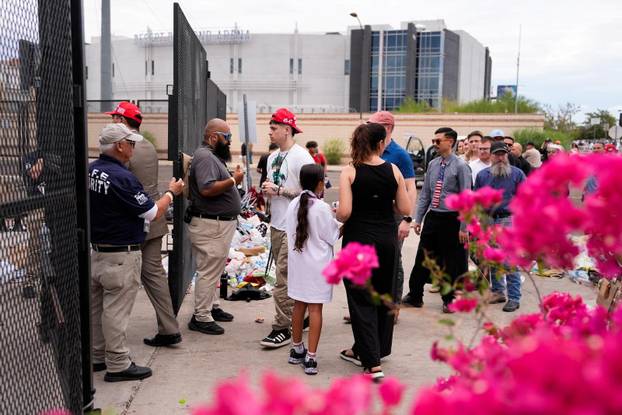 Memorial service for slain conservative commentator Kirk in Glendale