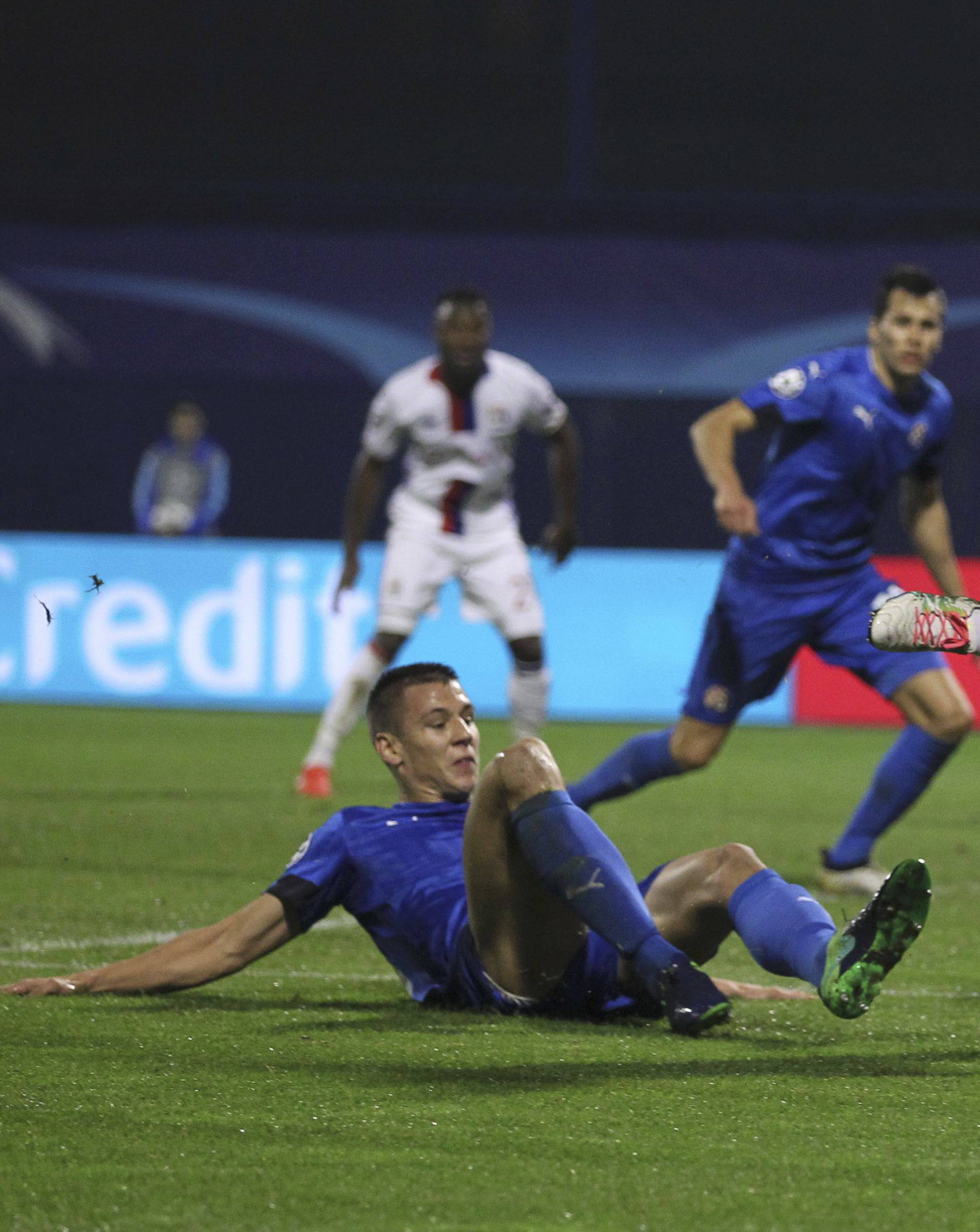 Football Soccer - Dinamo Zagreb v Olympique Lyon - UEFA Champions League Group Stage