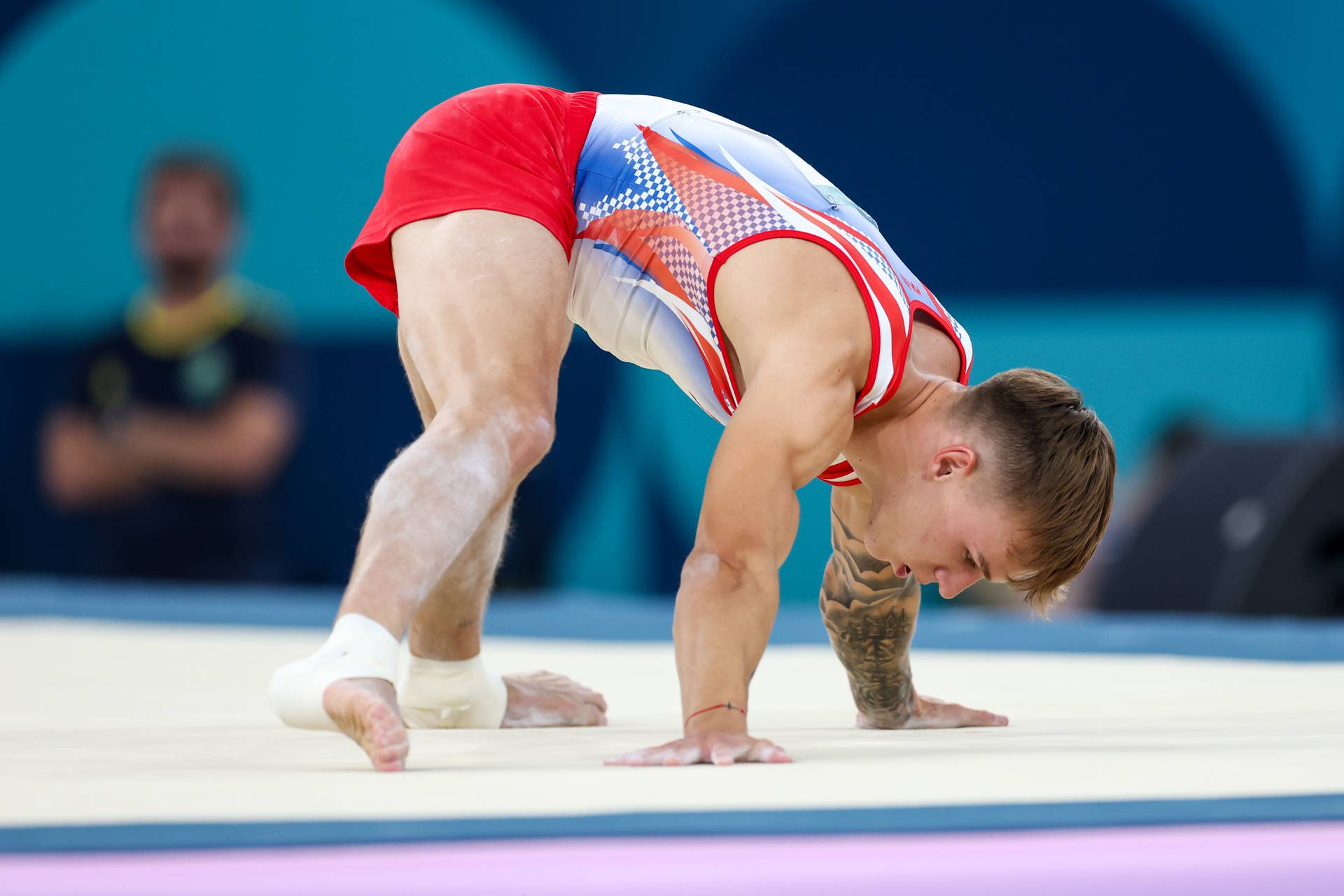 Pariz: Aurel Benović nastupio na kvalifikacijama u parteru na Olimpijskim igrama