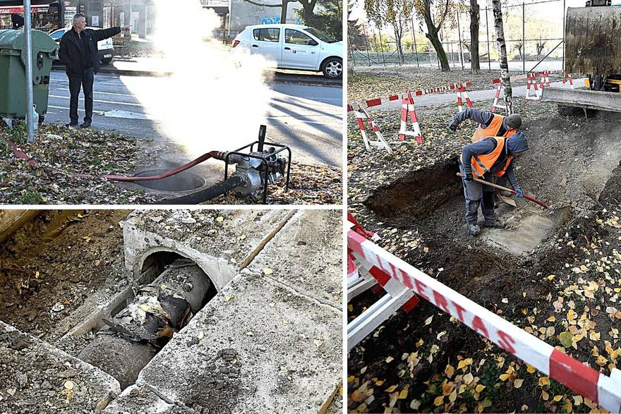 Zbog puknuća vrelovoda na Trešnjevci nema grijanja ni tople vode