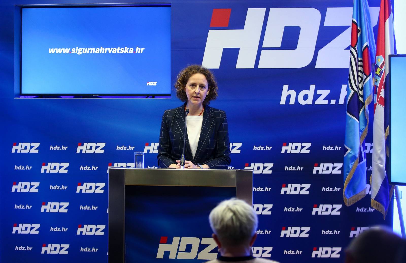 Zagreb: Predstavljanje kandidata na listi HDZ-a za I. izbornu jedinicu