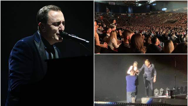 Prosidba na koncertu Sergeja Ćetkovića: Marija je rekla 'da'