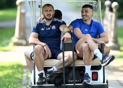 FOTO 'Joga bonito' u Brdu kod Kranja: Bišćan i Tomić pokazali igračima Dinama kako se to radi