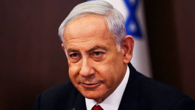 FILE PHOTO: Israeli Prime Minister Benjamin Netanyahu convenes a cabinet meeting in Jerusalem