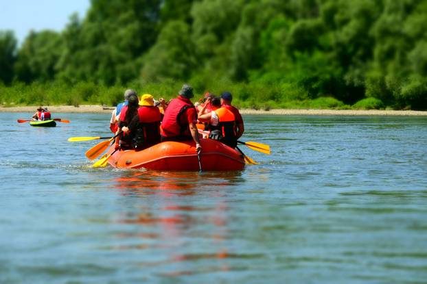 Rafting Hrvatskom Amazonom - Drava 2025. od legradskog ušća Mure u Dravu do Ješkova