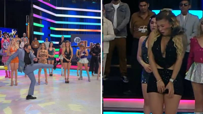 Gledatelji meksičke TV u šoku: Voditelj izgubio živce i dronom udario manekenku u lice