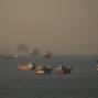 Vessels at the Strait of Hormuz, as seen from Musandam