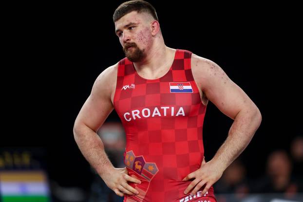 Zagreb: Nakon operacije kuka Marko Milanović natječe se u Areni na turniru u hrvanju 