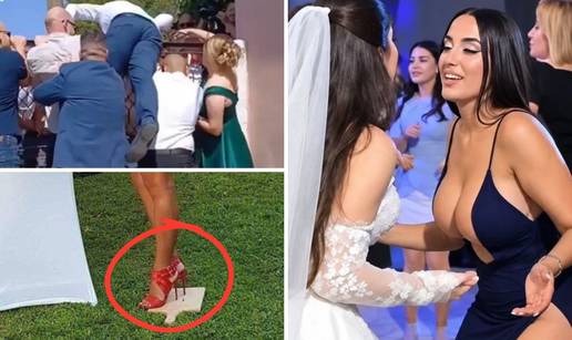 BALKANSKE SVADBE Mlatile se zbog buketa, mlada na ziplineu i velika frka oko bujne go&scaron;&cacute;e!