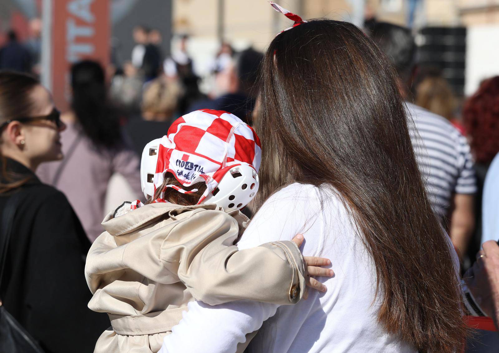 Šibenik: Svečani doček zlatnog izbornika, Ivice Tucka, njegovog pomoćnika Jure Marelje i Perice Bukića