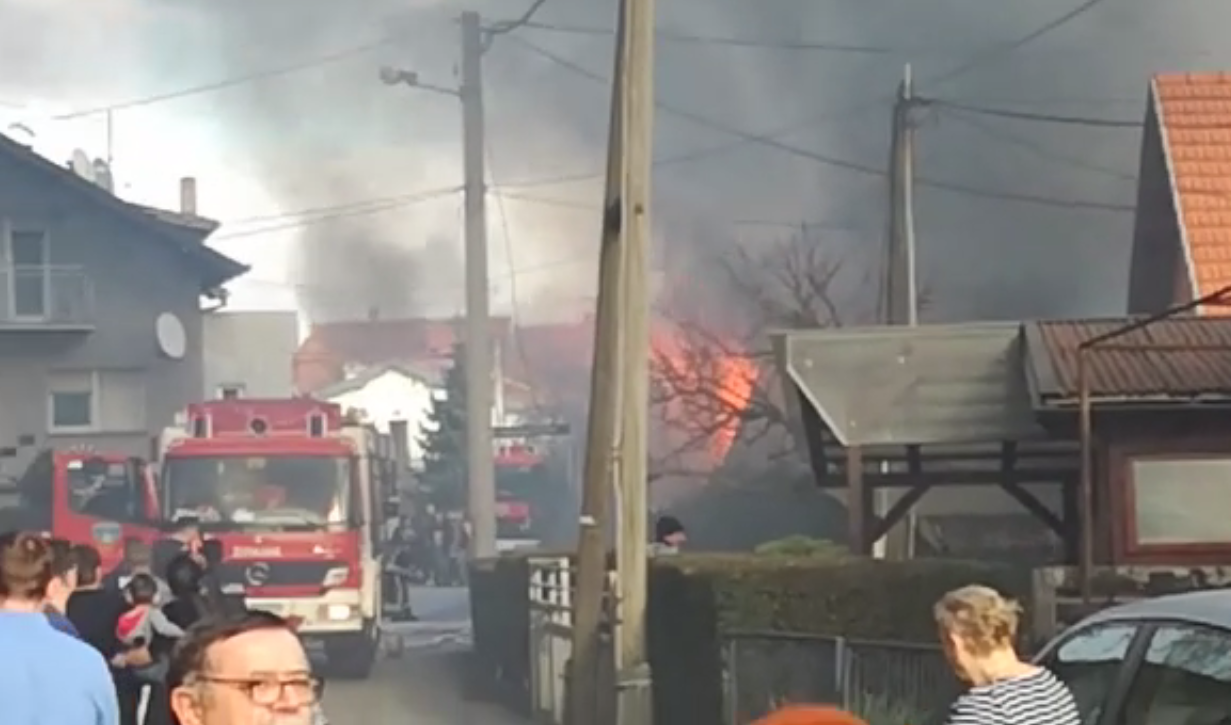 Požar u Zagrebu: 'Cijela ulica se u trenu napunila dimom'