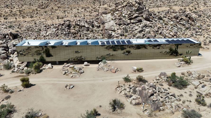 Going, going… but not gone? Famous ‘Invisible House’ still for sale