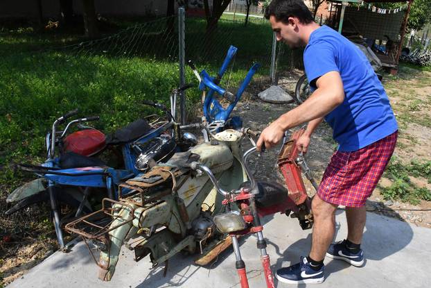 Cerovac: David Pojer zaljubljenik je u motocikle marke Tomos, koje restaurira od svoje trinaeste godine.