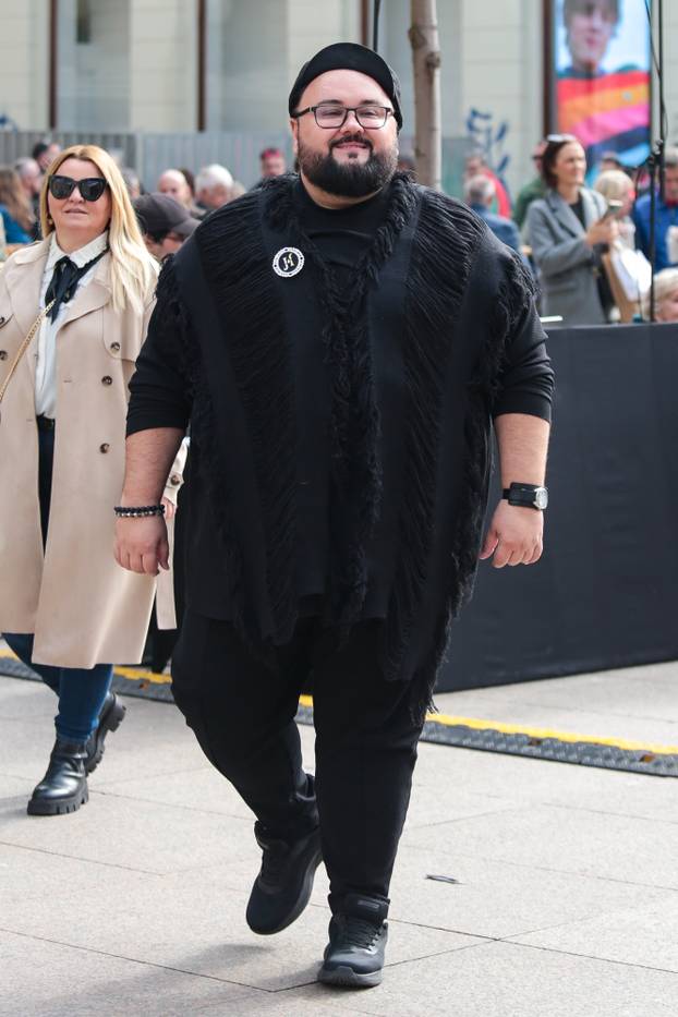 Zagreb: Jacques Houdek prošetao subotnjom špicom