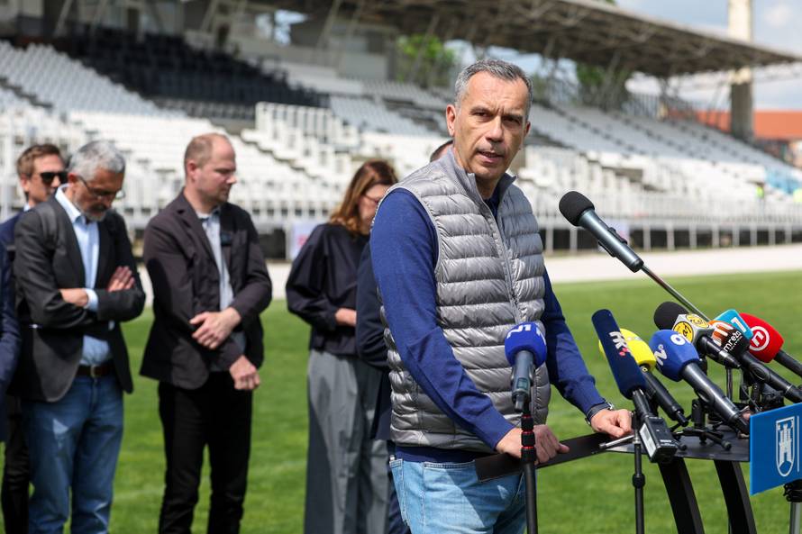 Polaganjem kamena temeljca obilježen početak radova na rekonstrukciji nogometnog stadiona Zagreb